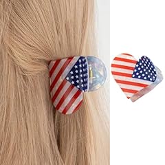 American Flag Heart-shaped