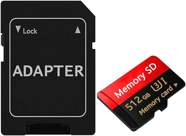 Scheda SD 512GB - Card Alta Velocità Scheda TF 512GB Impermeabile Memoria SD Mini Memory Card con Smartphone/Fotocamera/Tablet/Drone/Smart TV - 2