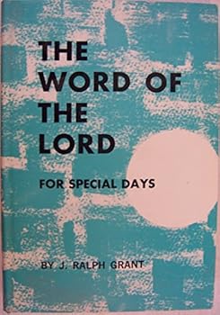 Hardcover The Word of the Lord for special days Book