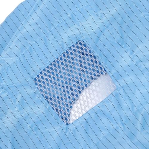 iuniq Boné antiestático de língua de pato ajustável azul respirável durável 5 peças Dacron adulto, A