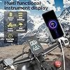 BURCHDA Dual Motor 190/95 N.m Electric bike for Men Women E bike， 48V 20Ah Battery up to 120 km, 26x4 Inch ebike 7-Speed with LCD Display， Full Suspension Mountain Electric Bicycle (RX80 Single Motor) #4