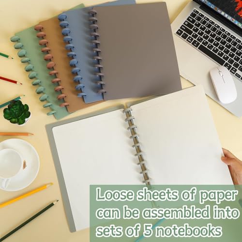 Reliure à disque gisgfim pour documents thématiques et projets d'école - 7