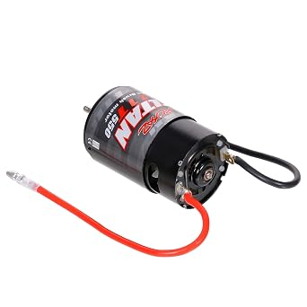 ACAGALA 550 21T Brushed Motor for 1/10 RC Trail Crawler Car HSP HPI Compatible with Wltoys Kyosho Brushed TRAXXAS TRX-4 TRX-6