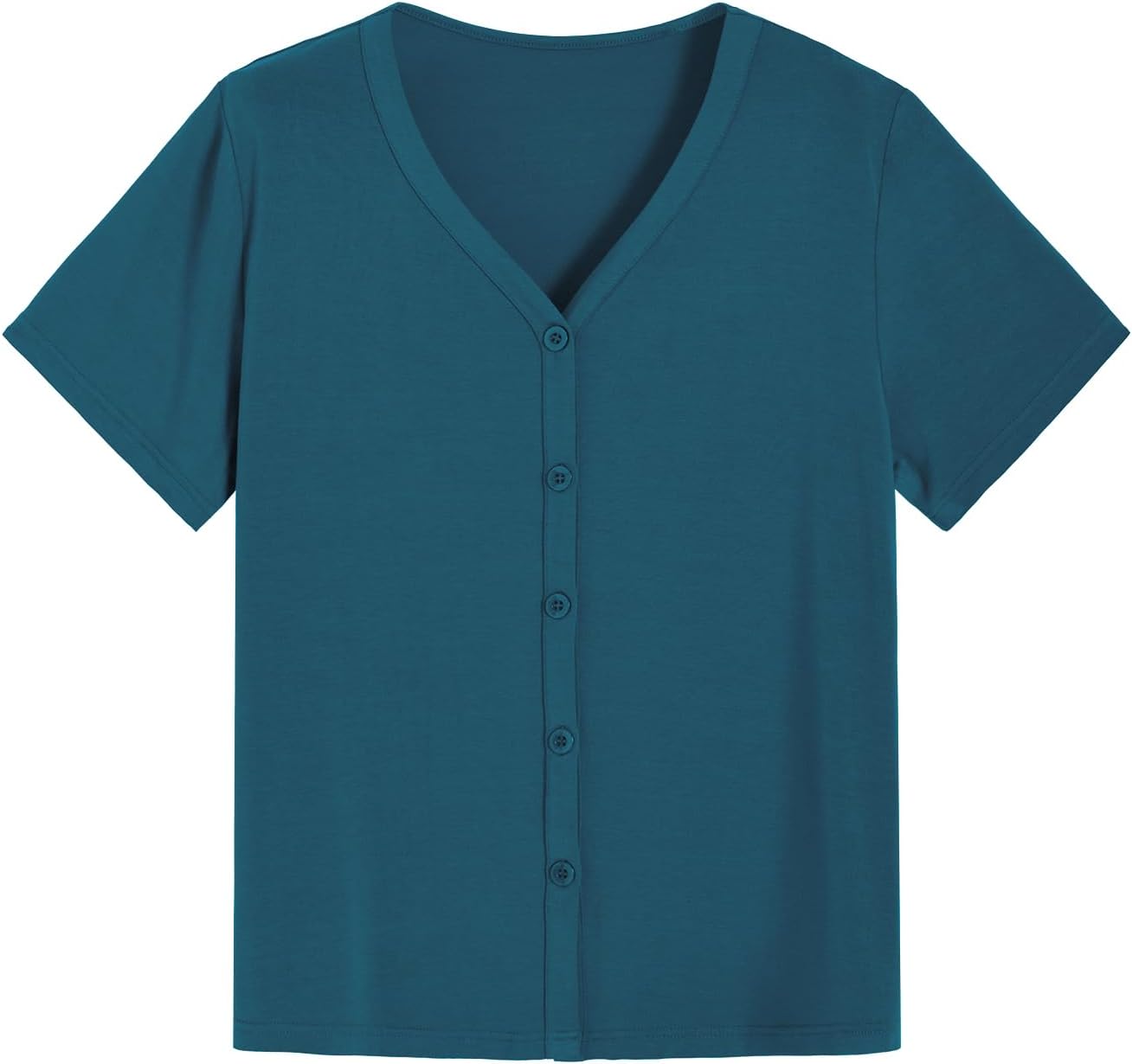 Latuza Women's Bamboo Viscose Capri Pajamas Set Cooling Pj Set with Pockets - Image 3