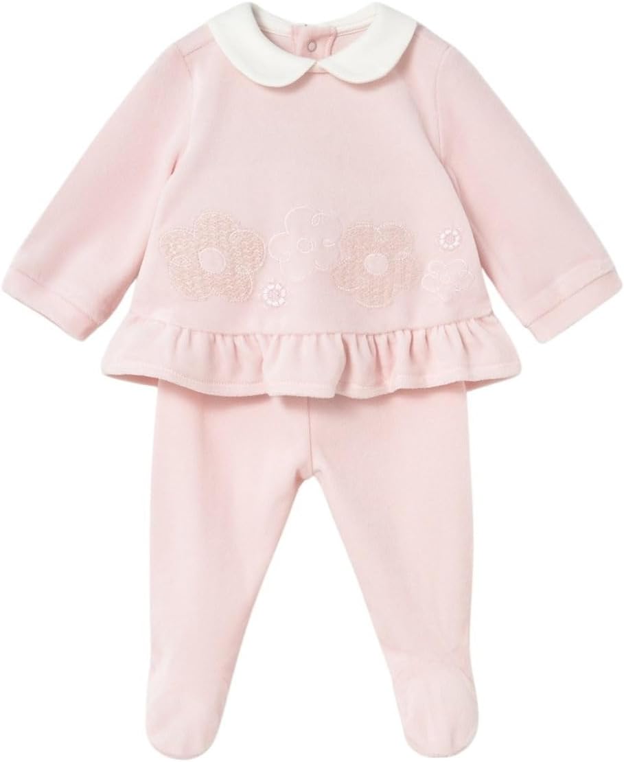 Mayoral Velour leg warmer set for Baby-Girls Baby Rose