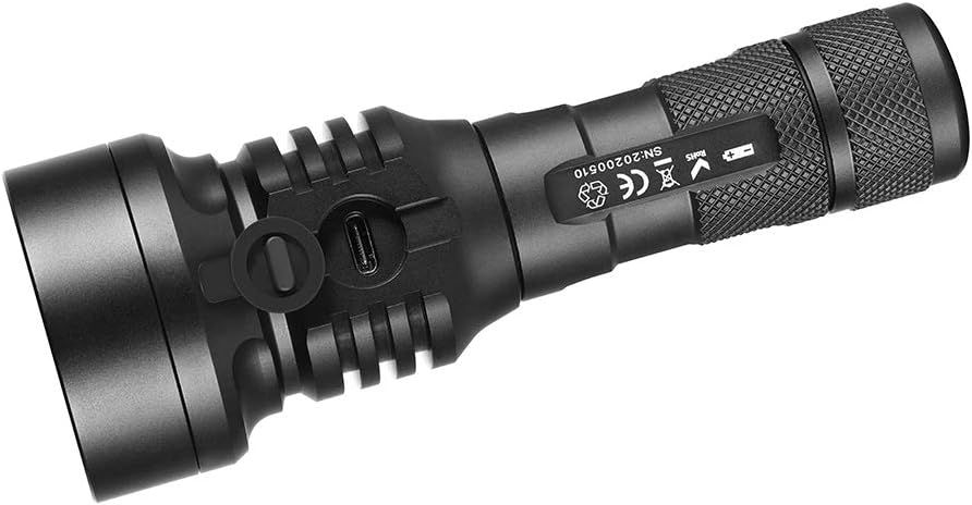 Flаѕh Sаlе Manker U22 II 850 Lumens 1020 Meters Pocket Ultra Throw 21700 Flashlight with OSRAM NM1 LED, Type C USB rechargeable Port, USB Type C charging Cable, USB Type-C/USB OTG cable