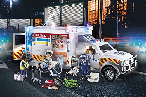 Camion De Pompiers Avec Échelle City Action 70935 Playmobil - vue 2