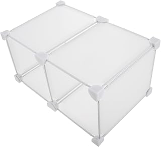 GLEAVI Freezer Organizer Baskets Dividers Plastic Storage for Chest Freezer and Refrigerator Easy to Install Versatile Storage for Home and Kitchen Use