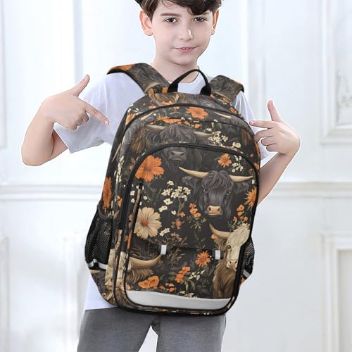 Sac d'école polyvalent et sac à dos pour ordinateur portable ado - 3