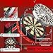 Target Darts TOR Dartboard, Steel Tip Dart Board | Competition Standard Steel Tip Dartboards with Fixing Kit, Modern Rotational Number Ring, Premium Madagascan Sisal, Stainless Steel Thin Wire System