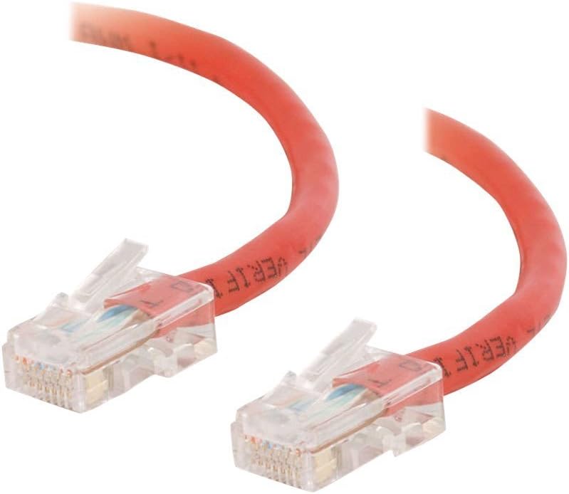 C2G 2M Grey Cat5e Ethernet RJ45 High Speed Network Cable, LAN Lead Cat5e Unshielded PVC UTP Patch Cable