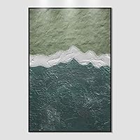 SIGNWIN Framed Canvas Wall Art Color Block Canvas Prints Home Artwork Decoration for Living Room,Bedroom - 16