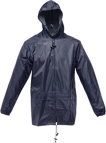 Regatta Mens Professional Pro Stormbreaker Waterproof Jacket Raincoat, navy, L