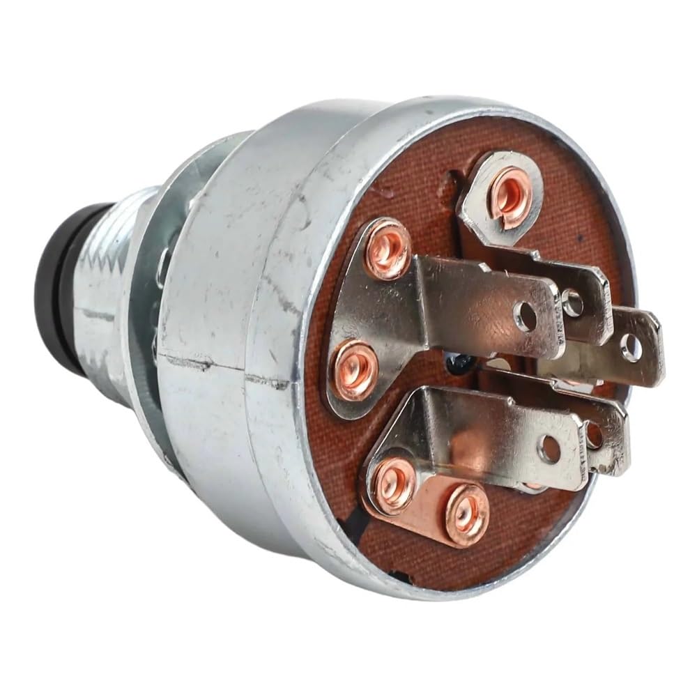 Reemplazar Interruptor de Arranque de 3 Posiciones y 5 terminales for cortacésped con Llave. Compatible con cortacésped A463A.