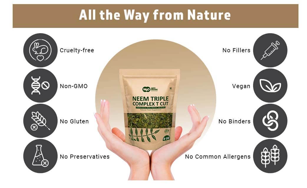 Bundle of Guava Leaf and Neem Tea 8 Oz each