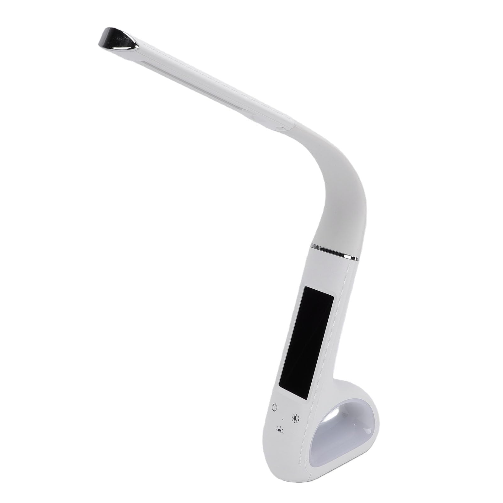 Matybobe Lampada da Scrivania LED con Collo Regolabile e Display LCD, per