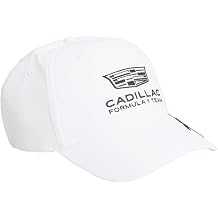 Tommy Hilfiger Men's Tommy x Cadillac F1  Team Driver 77 Cap, White, One Size
