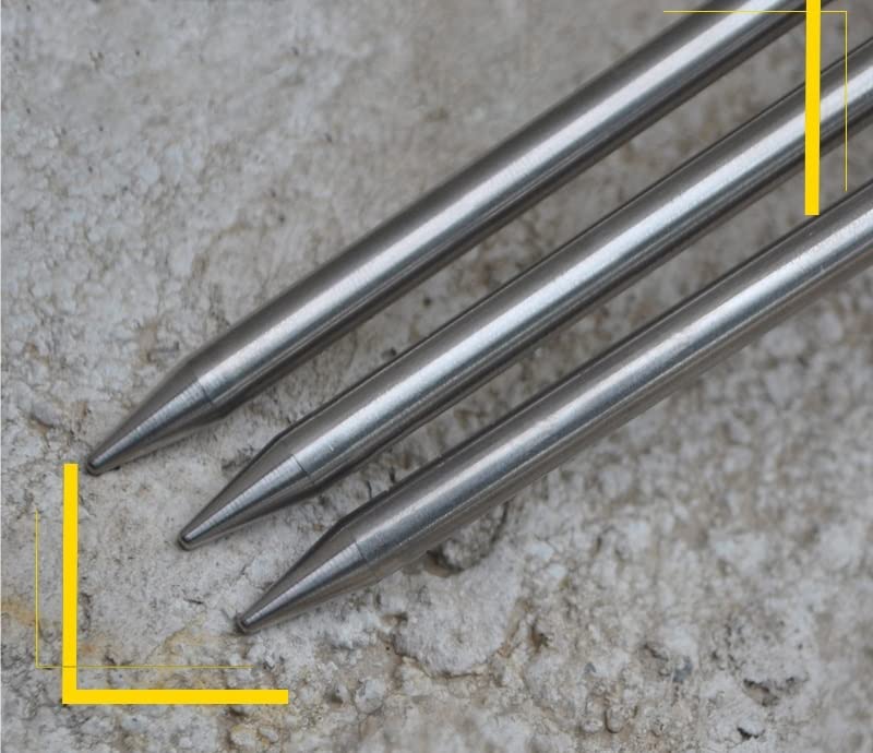 Szpilka do namiotu 6 szt. Szpilka do gwoździa do namiotu Plus Outdoor Camping Super Brave Warrior 6mm kołek do namiotu (6 x 165 mm x 6 szt.)