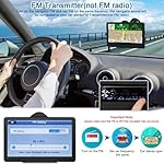Car GPS Navigation, 2025 Map 7 inch Touch Screen Car GPS, Voice Turn Direction Guidance, Support Speed and Red Light Warning, Install The Latest Map of The United States (Free Update Lifetime Map) - Image 5