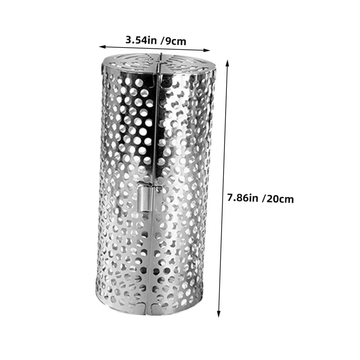 BESPORTBLE 1Set Bbq Rolling Cage Stainless Steel Grill Mesh Basket for Even Heat Distribution Portable Barbecue Cooking Tool for Cooked Food