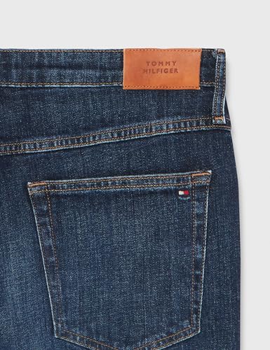 Tommy Hilfiger Damen Jeans Hose Classic Straight Fit, Blau (Dark Blue), 28W/32L – Ansicht 6
