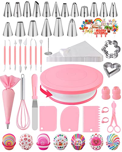 Fiambrera Kit Pasticceria Decorazioni Torte Set 285 PCS, Utensili...