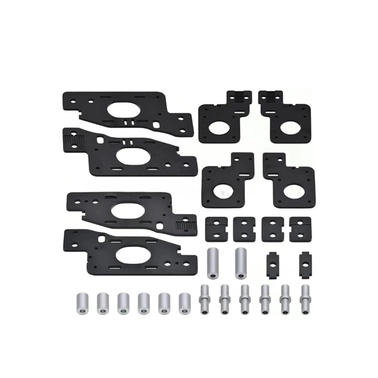 Kit de actualización mecanizado aluminio for impresora 3D for soportes motor paso a NEMA17(No Motor No Bearing)