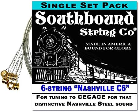 "Nashville C6" 6-String Lap Steel Guitar String Set - Get that Honky Tonk Sound!