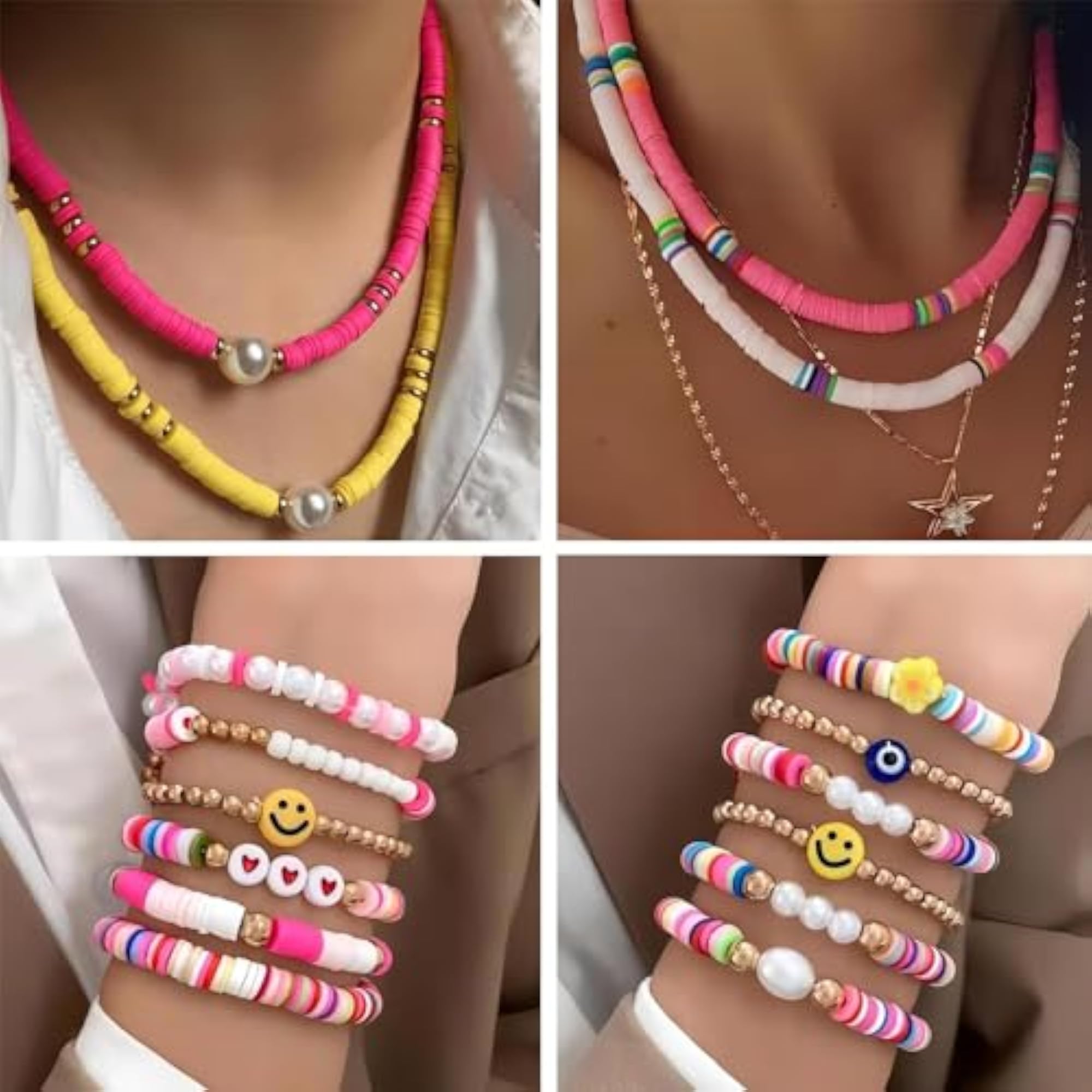 1000+ Pcs Bracelet Making Kit, Craft Bead Making Supplies
