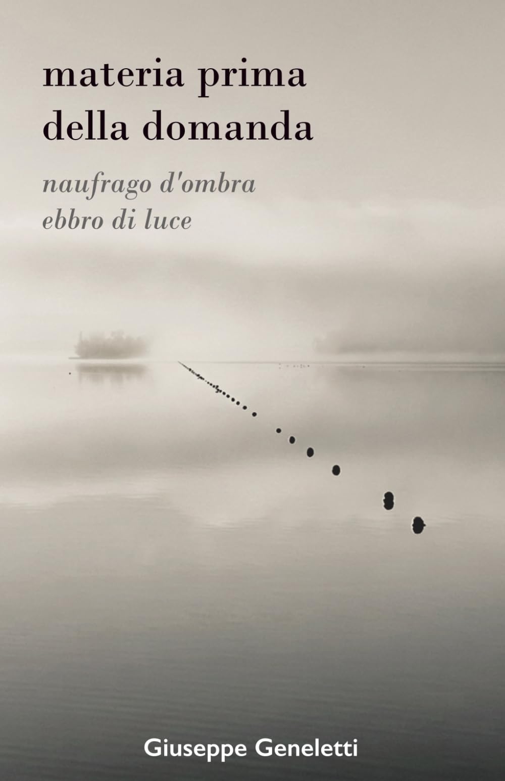 materia prima della domanda: naufrago d’ombra ebbro di luce