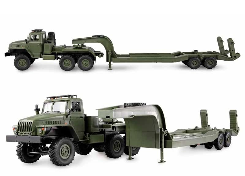 Amazon.co.jp: HEART-EN 1/16 WPL B36-3 6WD RTR ミリタリートレーラー