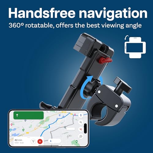 Support téléphone vélo réglable pour sécuriser votre smartphone sur guidon - 4