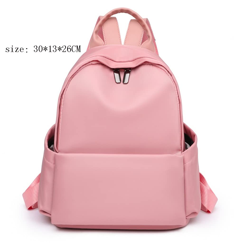 Fashion Ladies Backpack Lightweight Simple Travel Outdoor Small Backpack Casual Solid Color Backpack Women's Bag