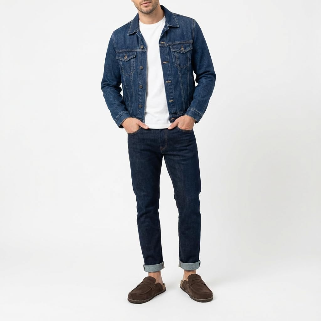 CUSHIONAIRE Wally Loafer-Style Suede Clogs for Men, Slip-On Backless Indoor Outdoor Mens Shoes with Cushioned Footbed - Image 8