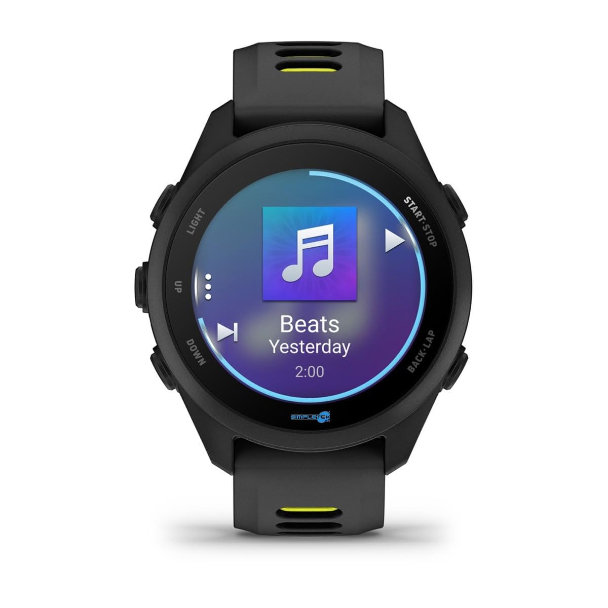 SIMPLETEK - Smartwatch Sportivo 43mm 1,2” AMOLED GPS NFC 4GB ROM Music | pagamenti contactless, 5 ATM, cardio polso, Display touch, metrica corsa, tracker attivita quotidiana, cardiofrequenzimetro