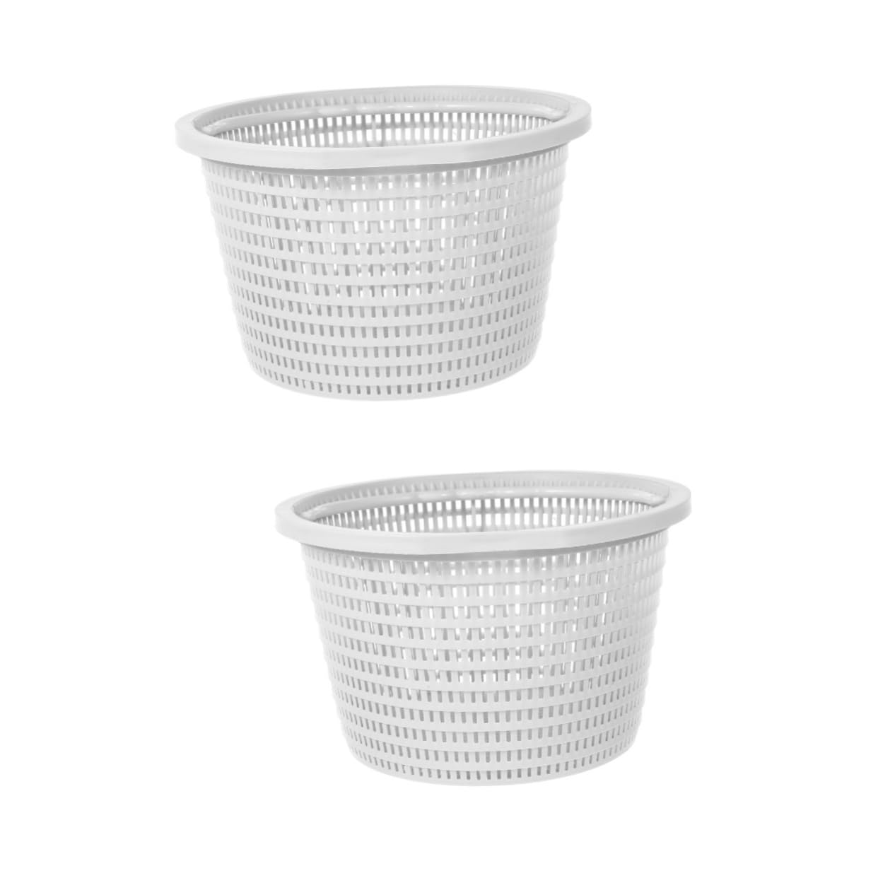 2piezas Filtro De para Piscina Cesta De Skimmer Compatible Gran Capacidad Reutilizable y De Limpiar para Mantener Piscina Limpia y Ordenada