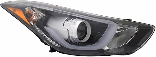 Miniatura 10 de KarParts360 Para Hyundai Elantra Headlight 2014 2015 2016 lado del conductor  Halógeno  Proyector  Reemplazo para HY2502188  92101-3X450