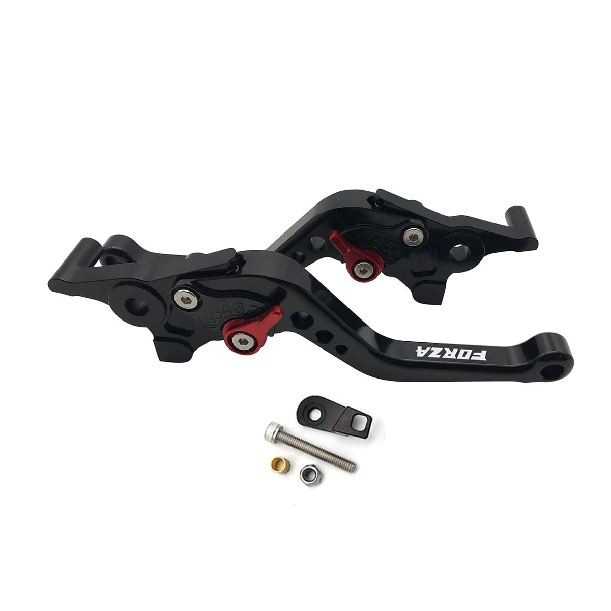通用 LongGreat Maniglia per leve frizione freno corto CNC per Honda FORZA 125 250 300 2010-2022