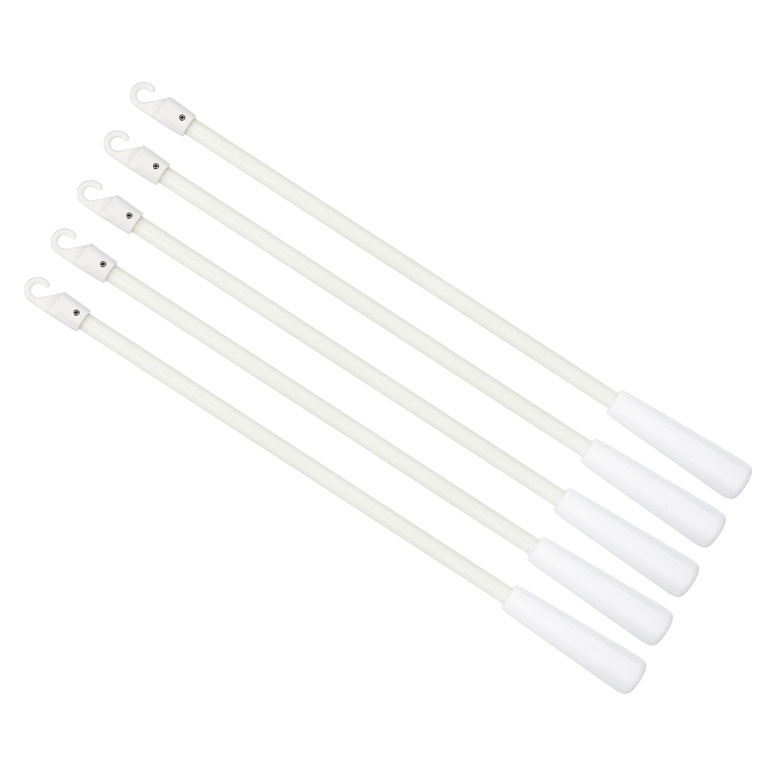 Baguettes pour stores verticaux de rechange blancs 30,5 cm en fibre de verre pour tringle de store