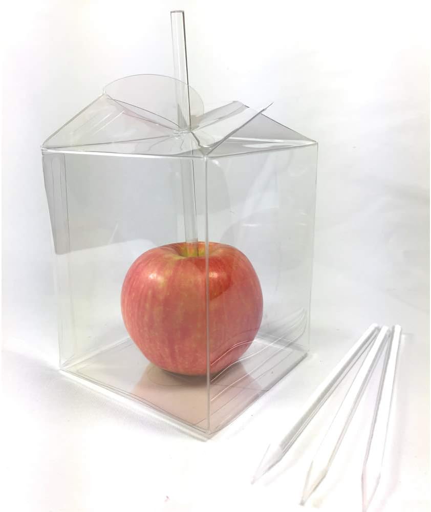 20pcs 6 in Clear Pointed Sticks Pack For Candy Apple - Heavy duty (20pcs Clear Pack)