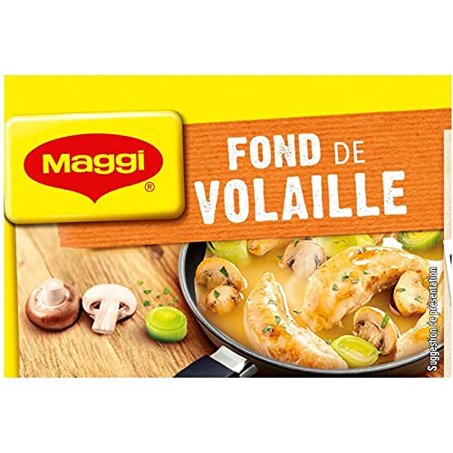 NESTLE MAGGI - Maggi Fond De Volaille Boîte 110G - Lot De 4