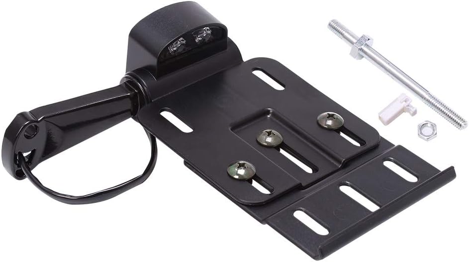 Motorcycle LED Light License Plate Frames Side Mount License Plate Holder for Harley Forty Eight Sportster XL1200 XL 883L