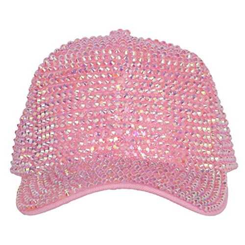 Image of TOP HEADWEAR Women's Full Sparkle Rhinestone Gem Bling Baseball Cap