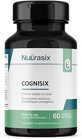 SUPLEMENTO PARA MEMÓRIA COGNISIX 90 CÁPSULAS – NUTRASIX