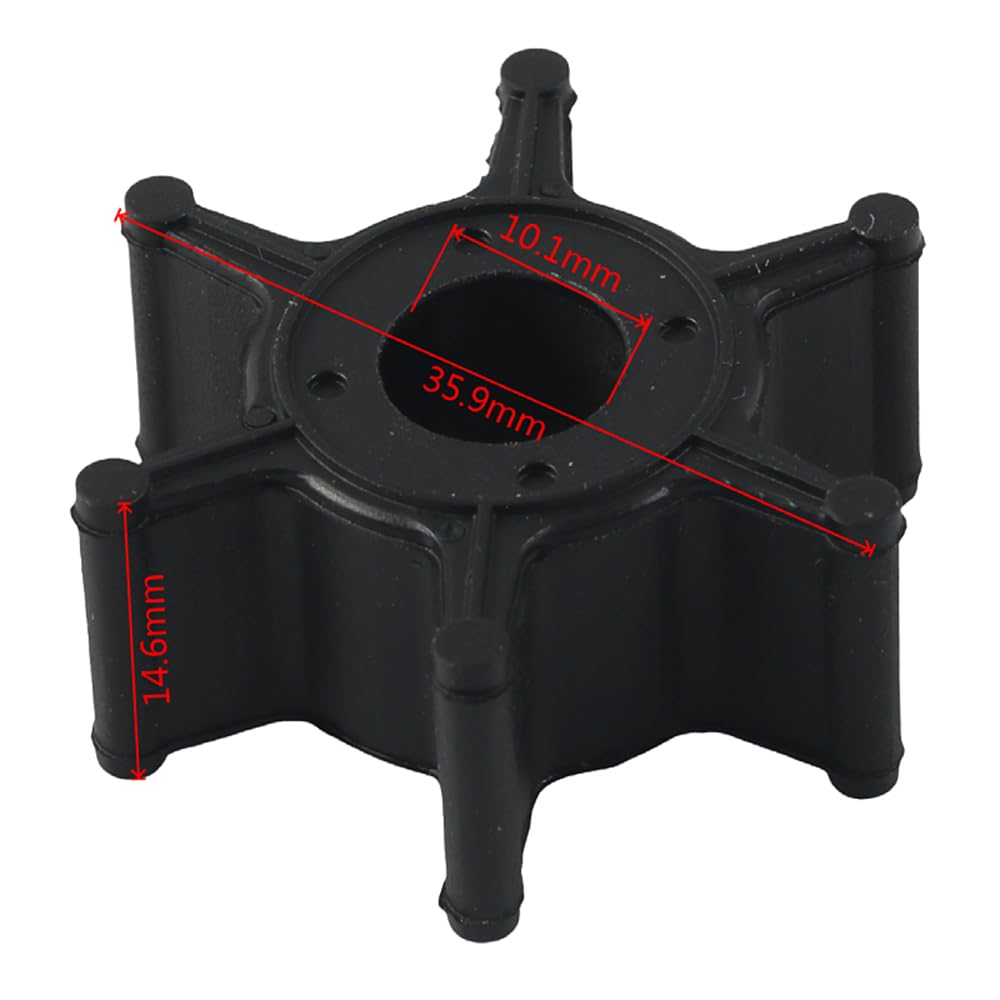 Kit di riparazione della girante della pompa dell'acqua 3 hp Malta 2 Stroke per il motore fuoribordo per Yamaha Parti di ricambio 3A 6L5-W0078 Accessori