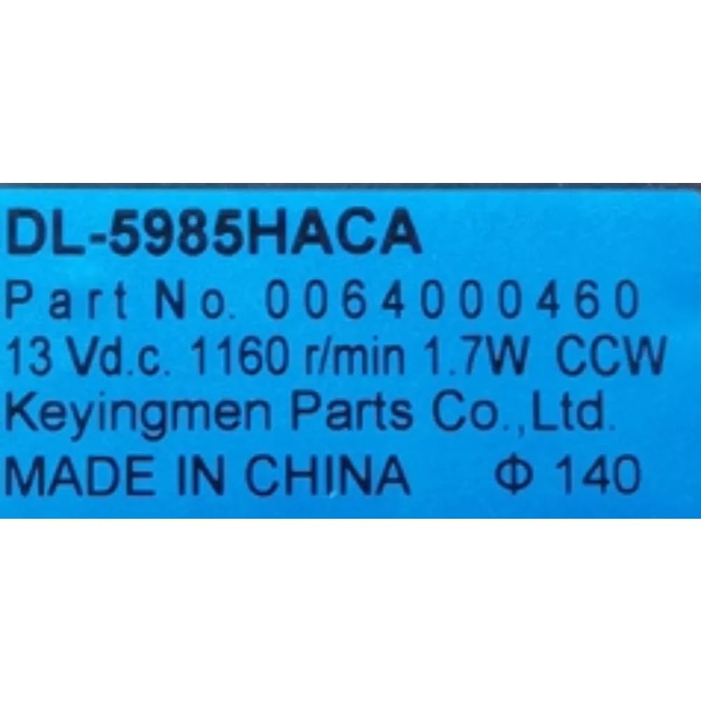 Motor De Ventilador De Refrigeración, Compatible Con Haier, DL-5985HACA 0064000460 DC13V, Piezas De Refrigerador, Radiador Y Congelador