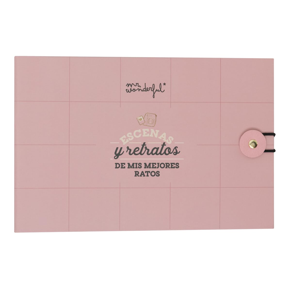 Mr. Wonderful - Photo album - Scenes and portraits of my best times - Includes 64 pages and 8 sheets of stickers