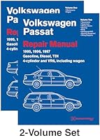 Volkswagen Passat (B4) Repair Manual: 1995, 1996, 1997: Including Gasoline, Turbo Diesel, Tdi 4-Cylinder, Vr6, and Wagon 0837617537 Book Cover