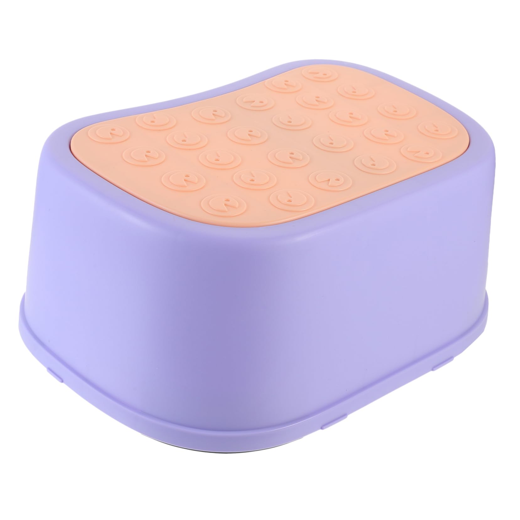 SOLUSTRE Slip Toilet Step Stool Heavy Duty Plastic Footstool for Safe Squatting Design for Bathroom Kitchen and Home Use
