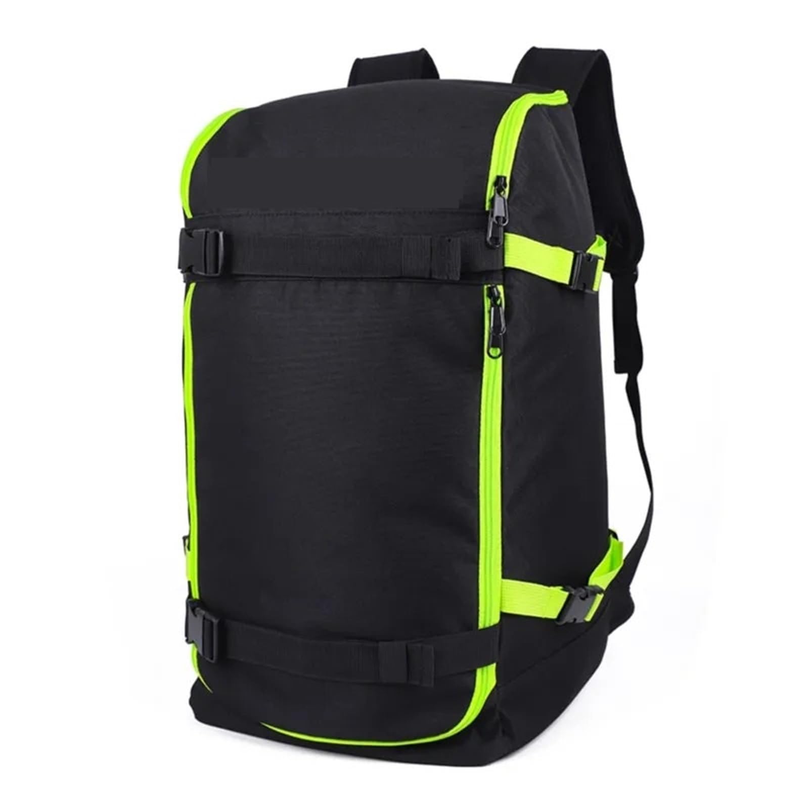 Skischuhtasche Snowboard-Rucksack, großes Fassungsvermögen, 50 l, Trocken- und Nasstrennung, Skirucksack, Schneeschuhe, Tasche, Schneeaufbewahrungstasche(Black 30x32cm)